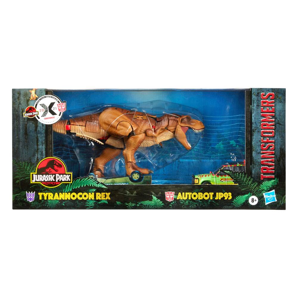 Action-Figures Jurassic Park x Transformers - Tyrannocon Rex 18 cm & Autobot ( Imagem 2 de 4 ) - Preview