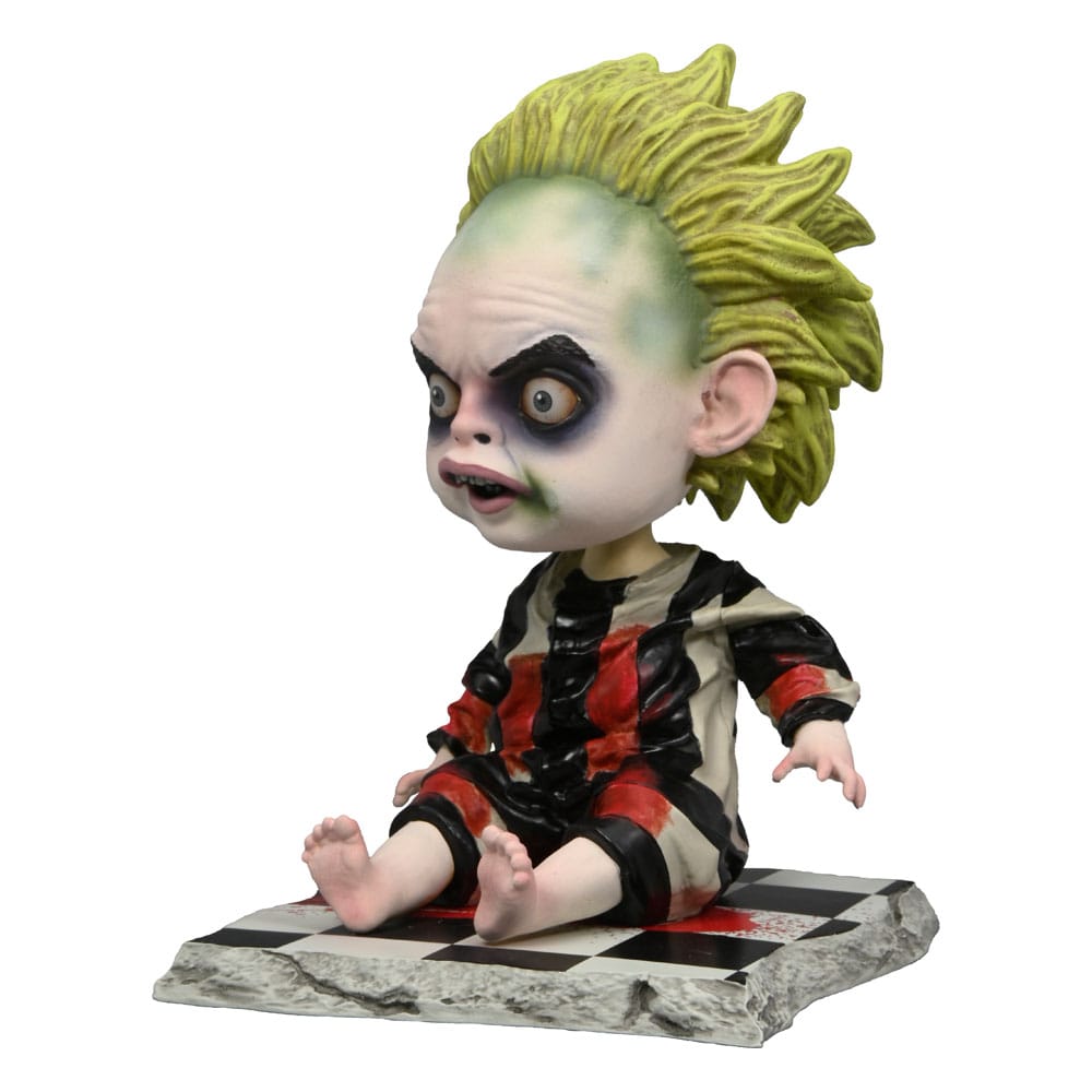 Busto Bobble-Head Beetlejuice Head Knocker Baby Beetlejuice 16 cm ( Imagem 3 de 3 ) - Preview