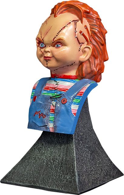 Busto Bride of Chucky Mini Chucky 15 cm ( Imagem 2 de 4 ) - Preview