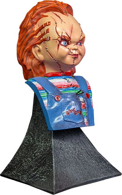 Busto Bride of Chucky Mini Chucky 15 cm ( Imagem 4 de 4 ) - Preview
