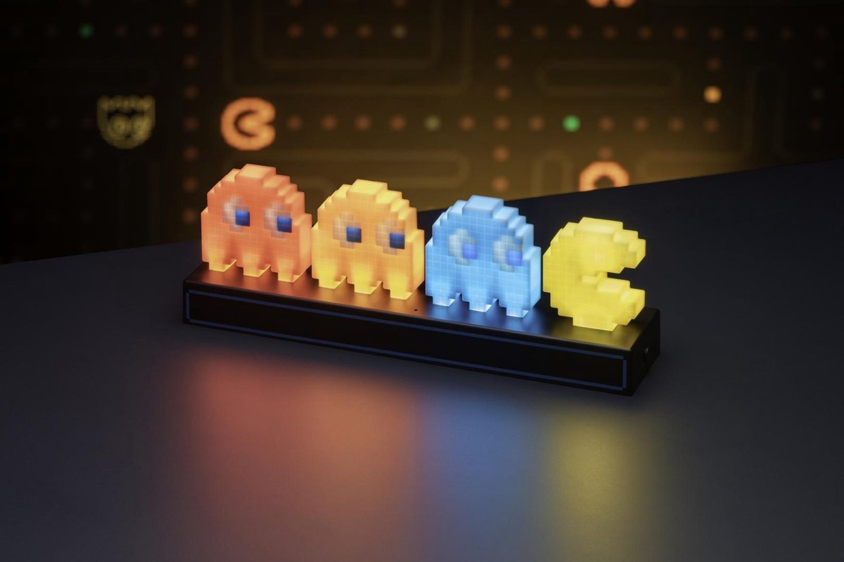 Candeeiro Pac-Man: Pac-Man and Ghosts Light ( Imagem 2 de 3 ) - Preview