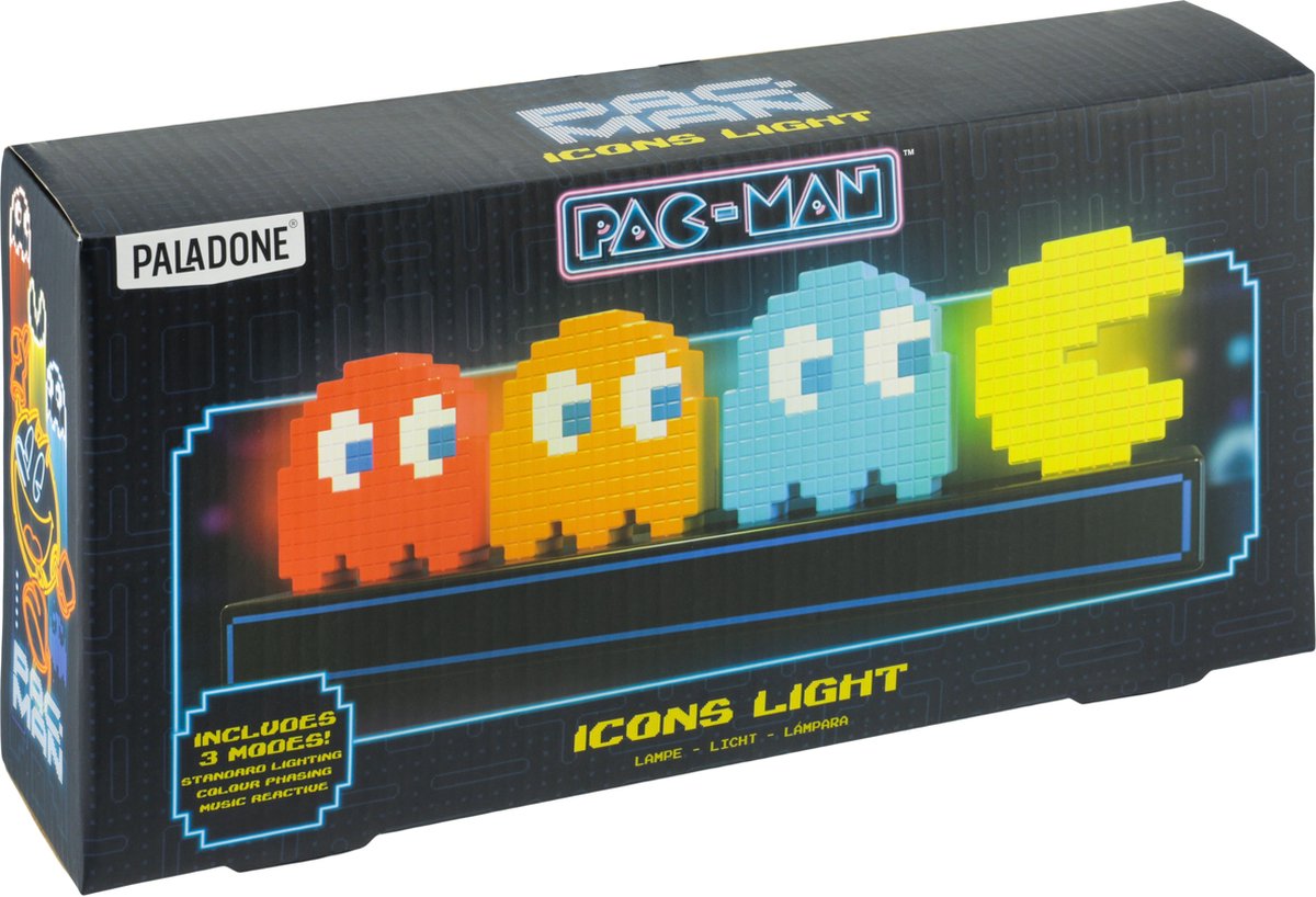 Candeeiro Pac-Man: Pac-Man and Ghosts Light ( Imagem 3 de 3 ) - Preview