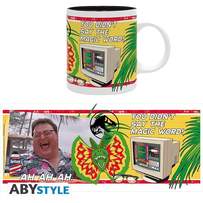 Jurassic Park Mug 320 ml The Magic Word (With Box) ( Imagem 4 de 4 ) - Preview
