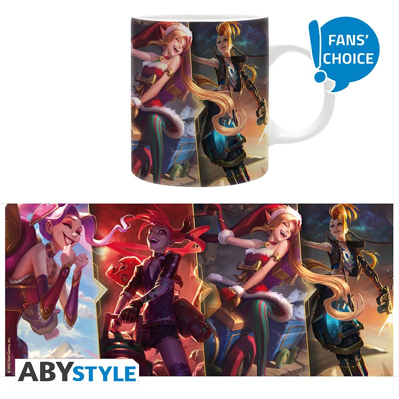 Caneca League of Legends 320 ml Jinx’s Skin Fan Choice ( Imagem 2 de 4 ) - Preview