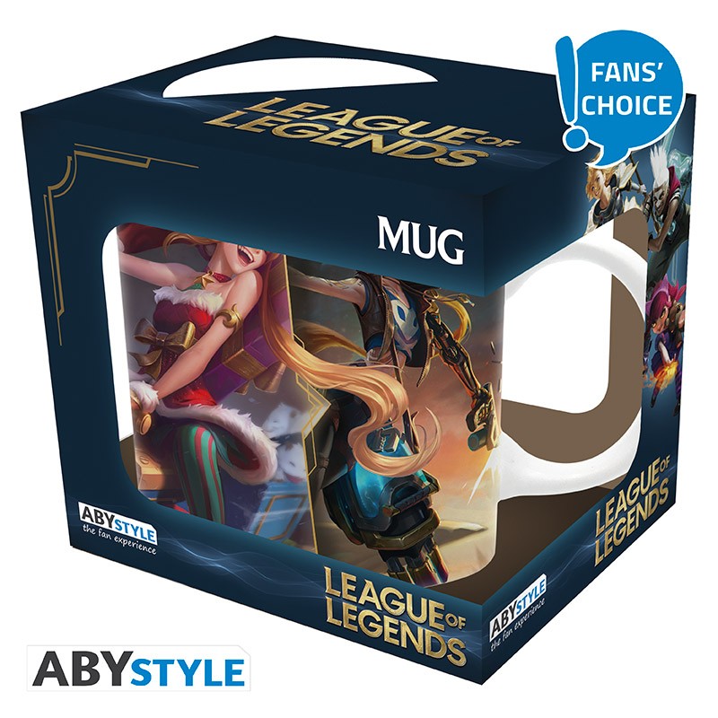 Caneca League of Legends 320 ml Jinx’s Skin Fan Choice ( Imagem 3 de 4 ) - Preview