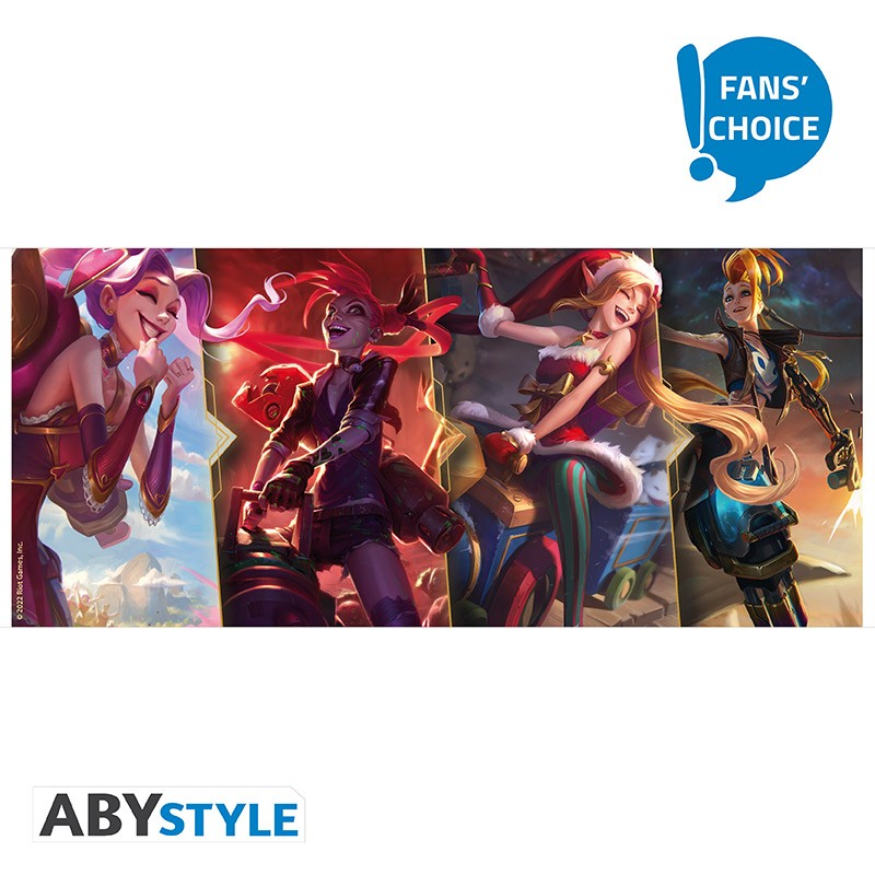 Caneca League of Legends 320 ml Jinx’s Skin Fan Choice ( Imagem 4 de 4 ) - Preview