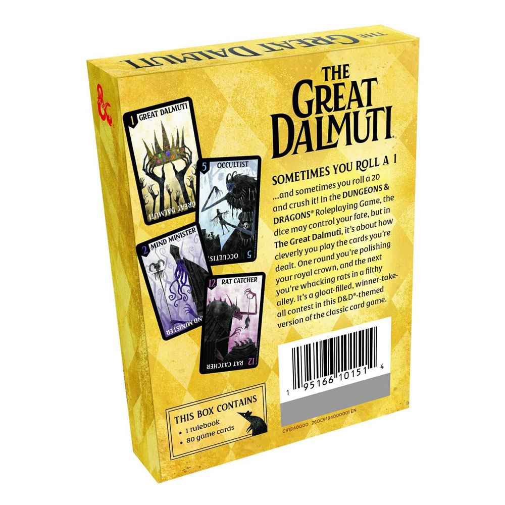 Cartas Dungeons & Dragons The Great Dalmuti (English) ( Imagem 3 de 4 ) - Preview