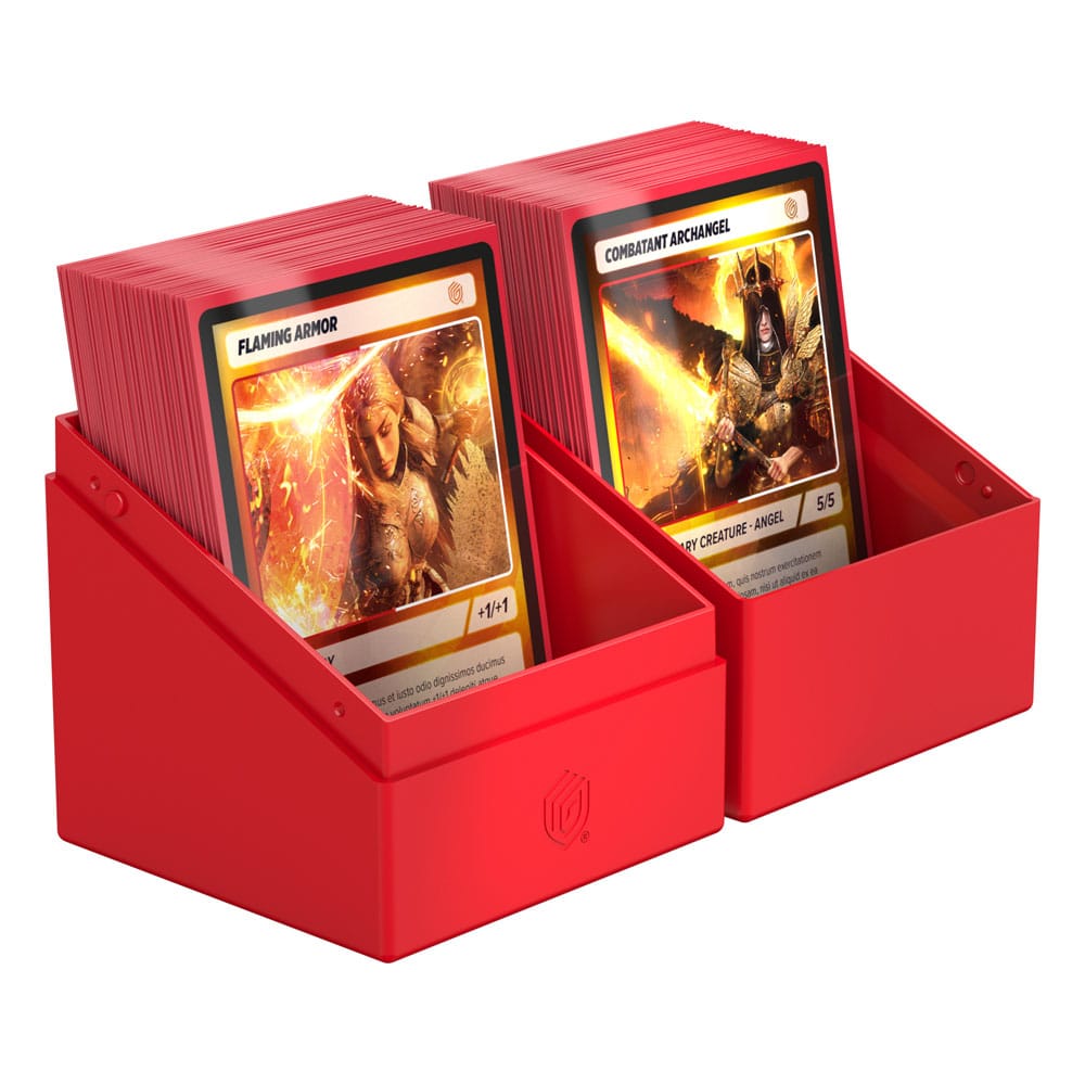 Cartas/Caixa de Arrumação Ultimate Guard Boulder Deck Case 100+ Solid Red ( Imagem 4 de 4 ) - Preview