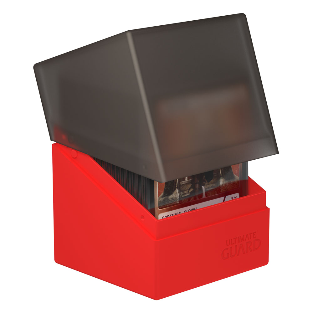 Ultimate Guard Boulder Deck Case 100+ Synergy Black/Red Cards/Storage Box ( Imagem 4 de 4 ) - Preview