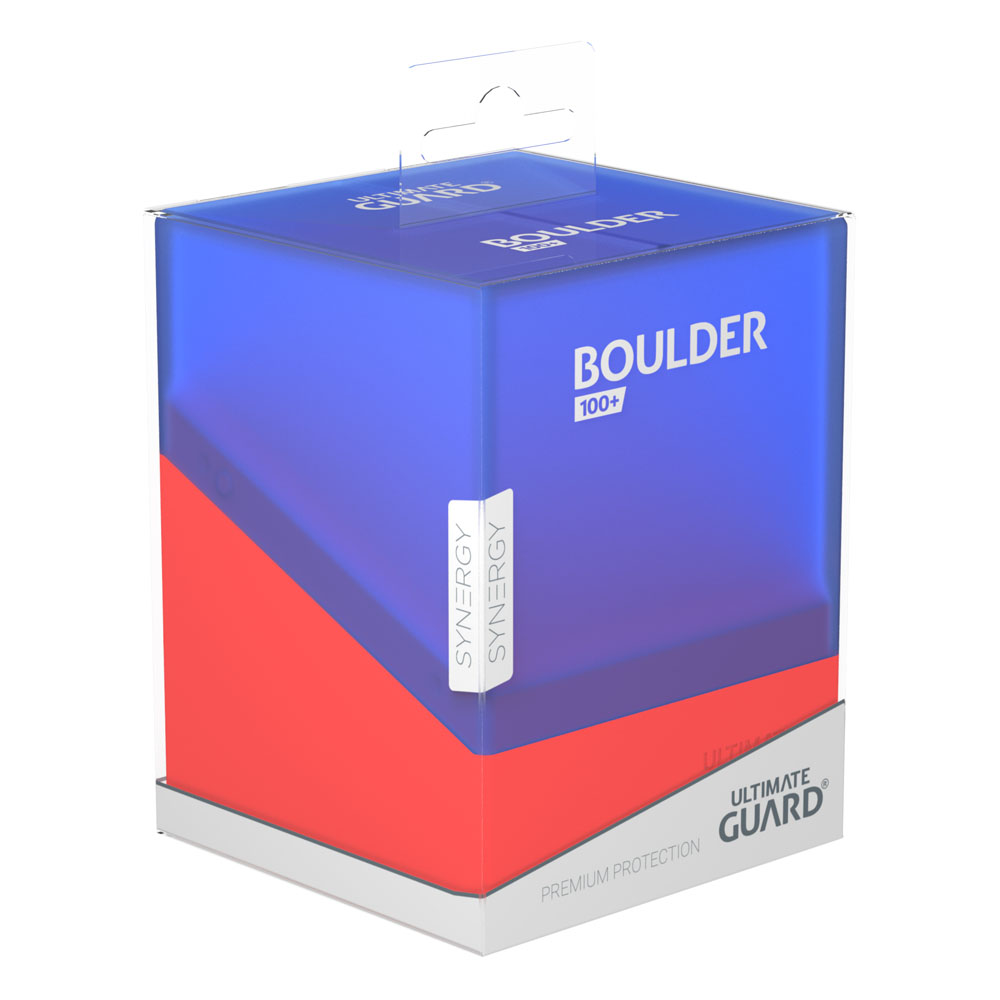 Ultimate Guard Boulder Deck Case 100+ Synergy Blue/Red Cards/Storage Box ( Imagem 2 de 4 ) - Preview
