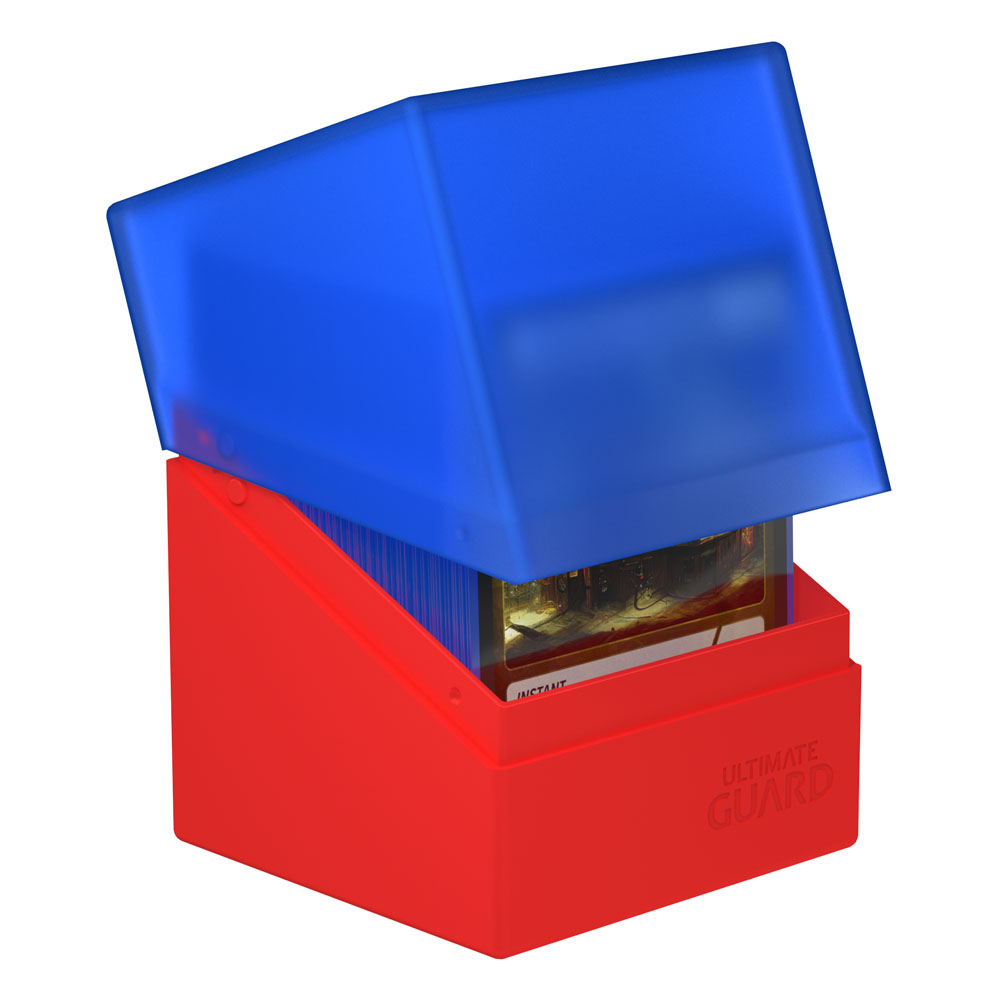 Ultimate Guard Boulder Deck Case 100+ Synergy Blue/Red Cards/Storage Box ( Imagem 4 de 4 ) - Preview