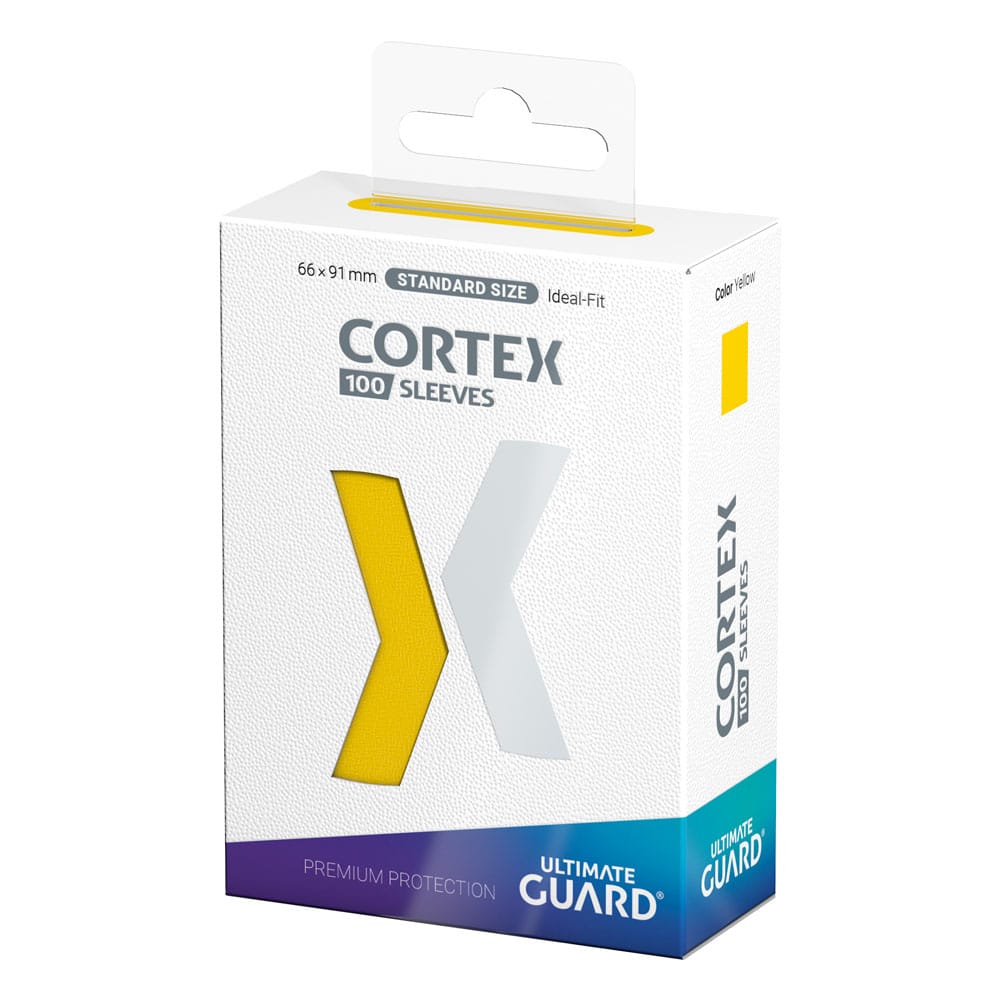 Ultimate Guard Cortex Sleeves Standard Size Yellow Card/Protective Covers (100) ( Imagem 4 de 4 ) - Preview