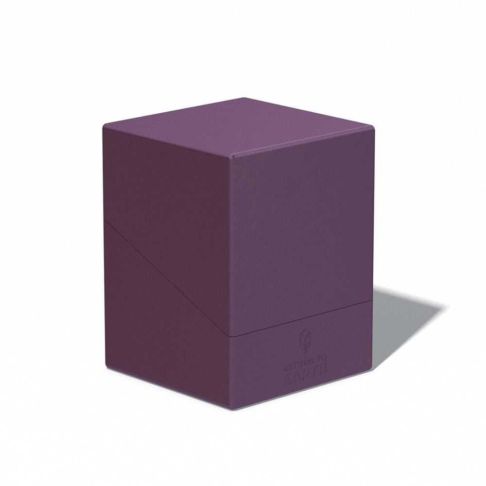 Ultimate Guard Return To Earth Boulder Deck Case 100+ Standard Size Purple Cards/Storage Box ( Imagem 2 de 4 ) - Preview