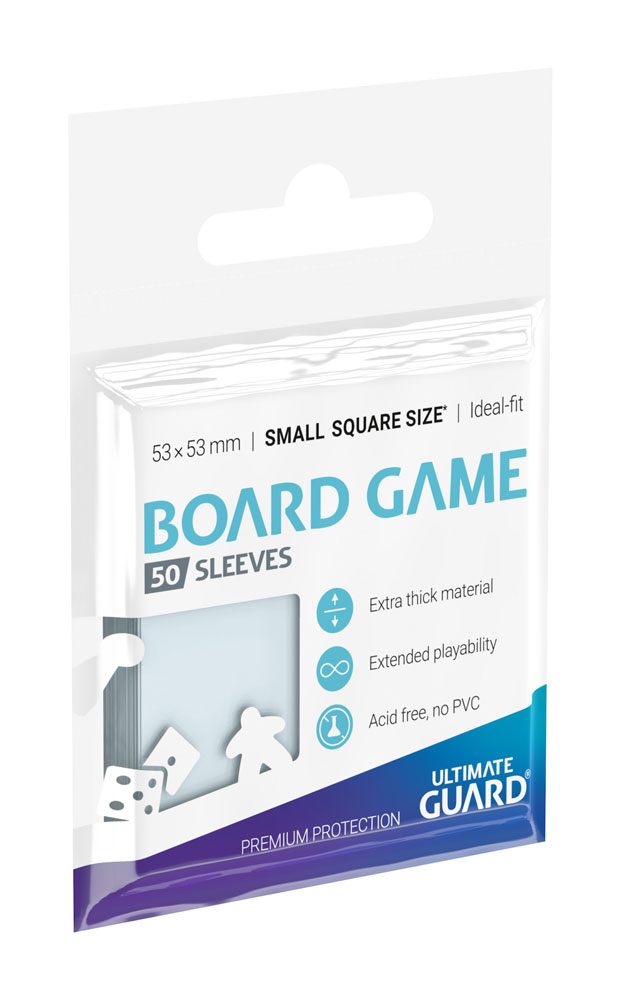 Ultimate Guard Premium Sleeves for Board Game Cards, Small Square (50) ( Imagem 2 de 4 ) - Preview