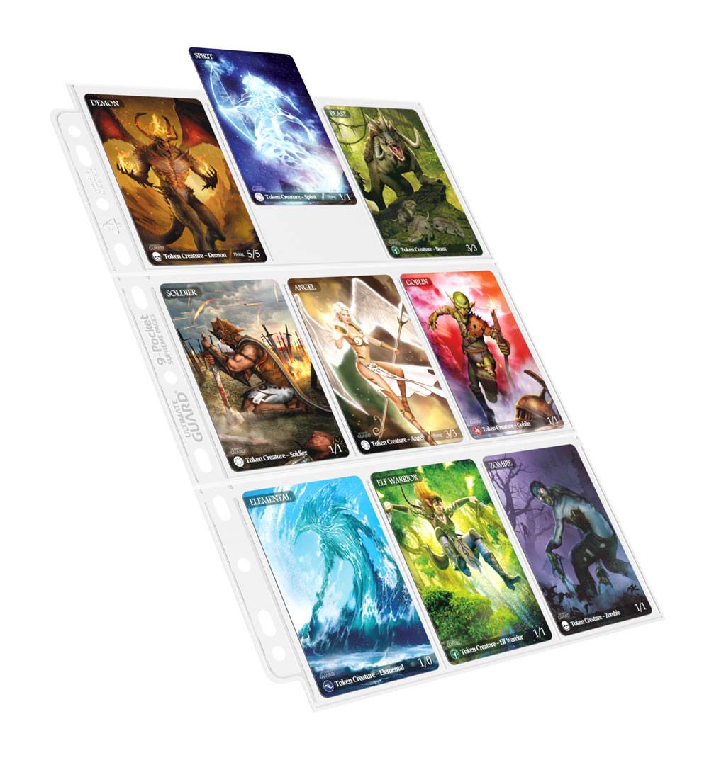 Ultimate Guard 9-Pocket Top-Loading Cards/Sheets (100) Transparent ( Imagem 2 de 3 ) - Preview