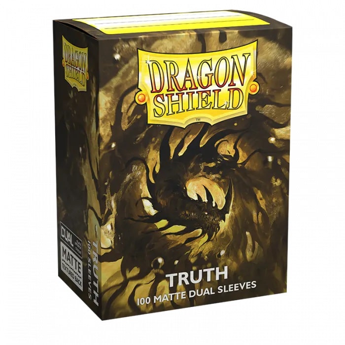 Cartas/Protectores Dragon Shield Sleeves Standard Size Matte Dual Truth (100 Sleeves) ( Imagem 2 de 2 ) - Preview