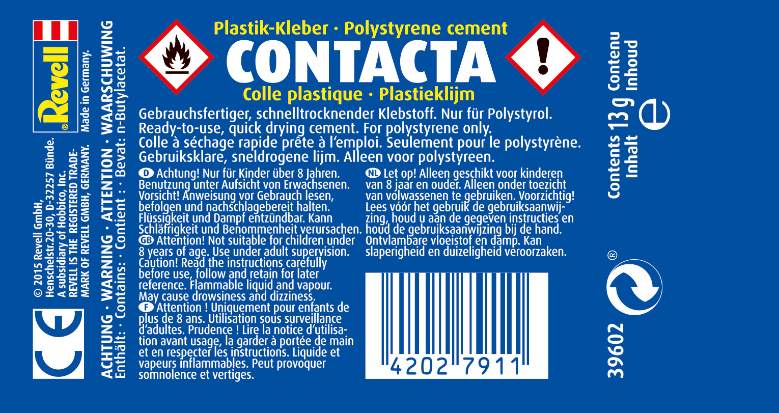 Cola Revell Contacta Gel Glue 13 g ( Imagem 2 de 2 ) - Preview