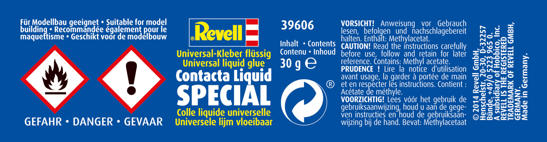 Cola Revell Contacta Liquid Special 30 g ( Imagem 2 de 2 ) - Preview