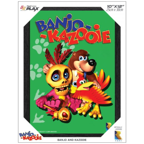 Decoração de Parede Pixel Frames Plax Banjo-Kazooie ( Imagem 2 de 2 ) - Preview