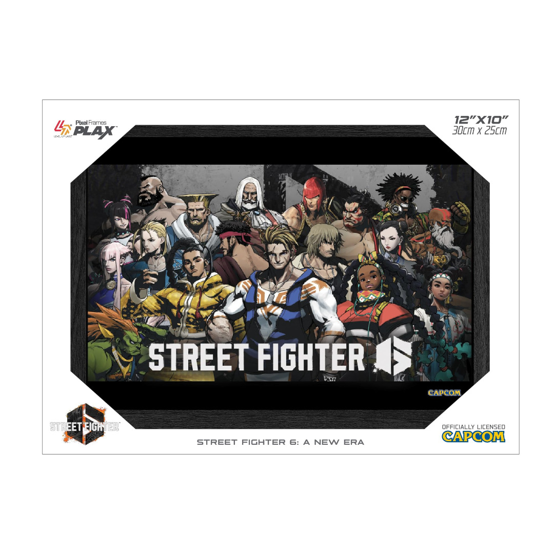 Decoração de Parede Pixel Frames Plax Street Fighter 6: A New Era ( Imagem 3 de 3 ) - Preview