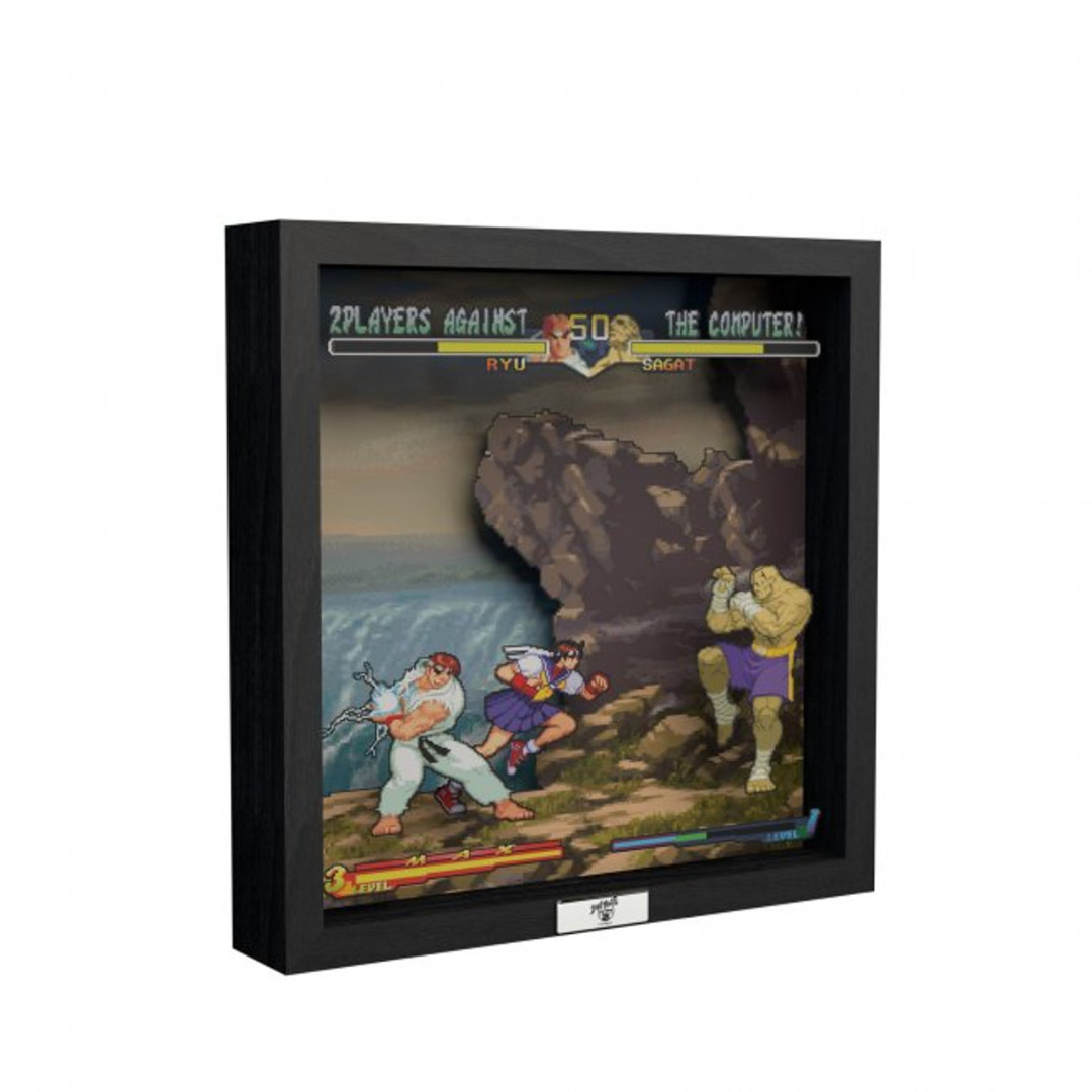Decoração de Parede Pixel Frames Street Fighter Alpha 2: A Dramatic Battle ( Imagem 4 de 4 ) - Preview