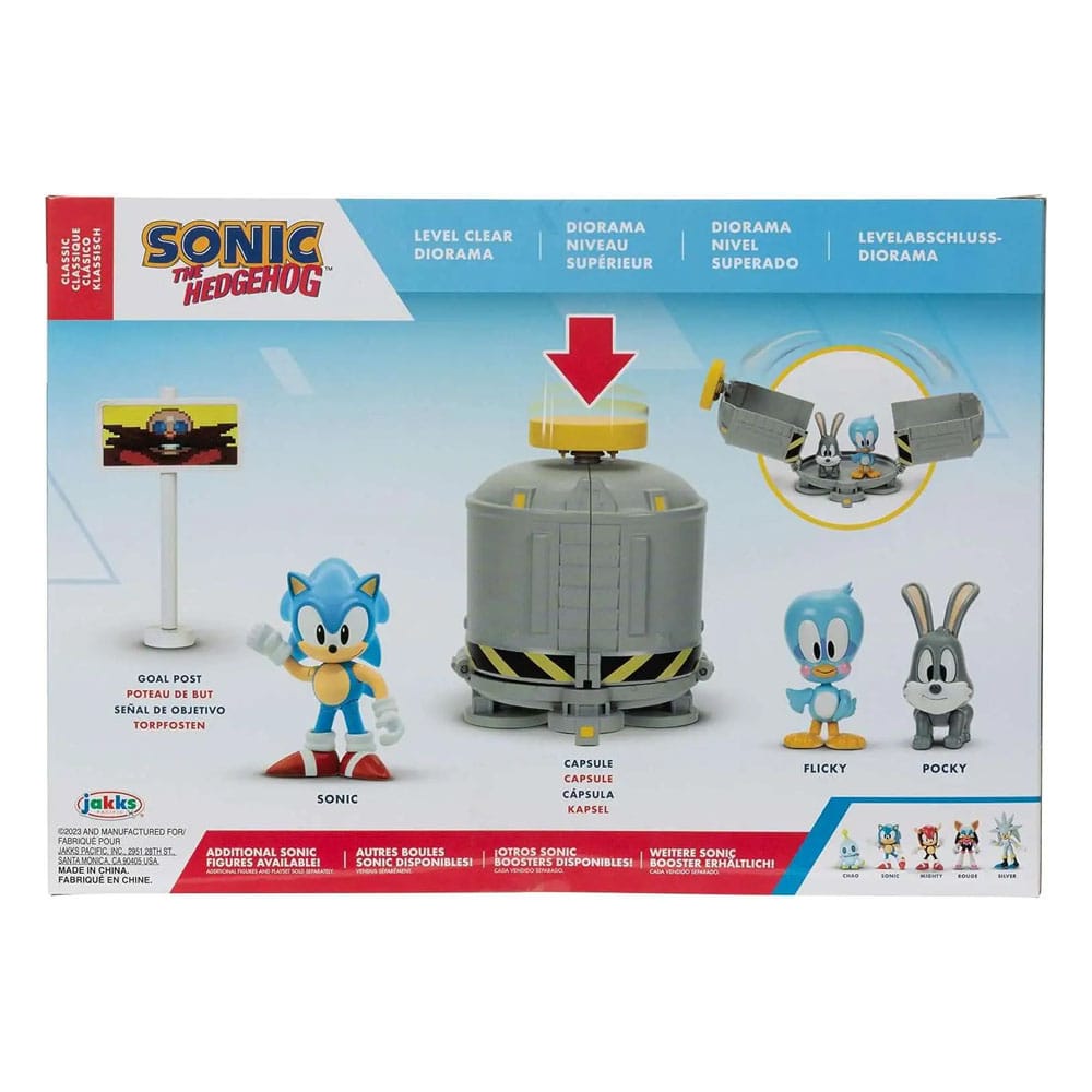 Diorama Playset Sonic the Hedgehog Level Clear 6 cm ( Imagem 2 de 4 ) - Preview