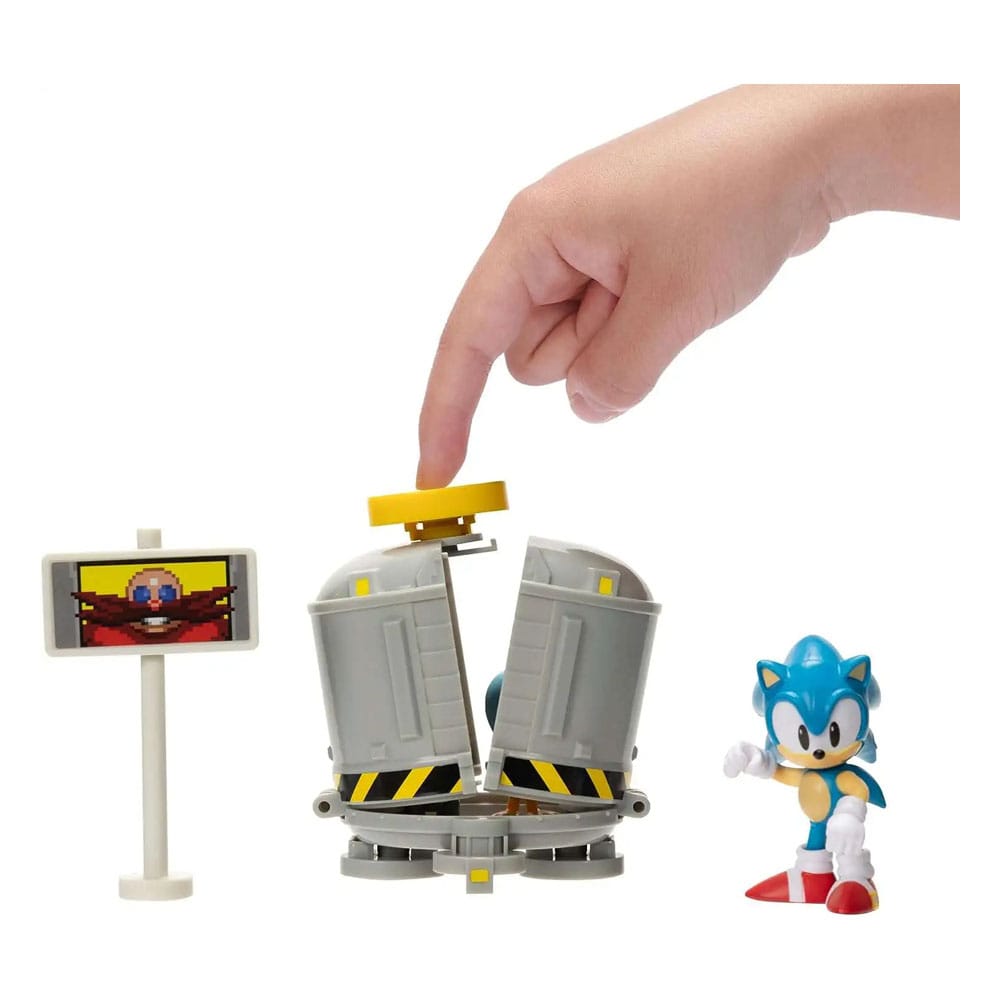 Diorama Playset Sonic the Hedgehog Level Clear 6 cm ( Imagem 4 de 4 ) - Preview