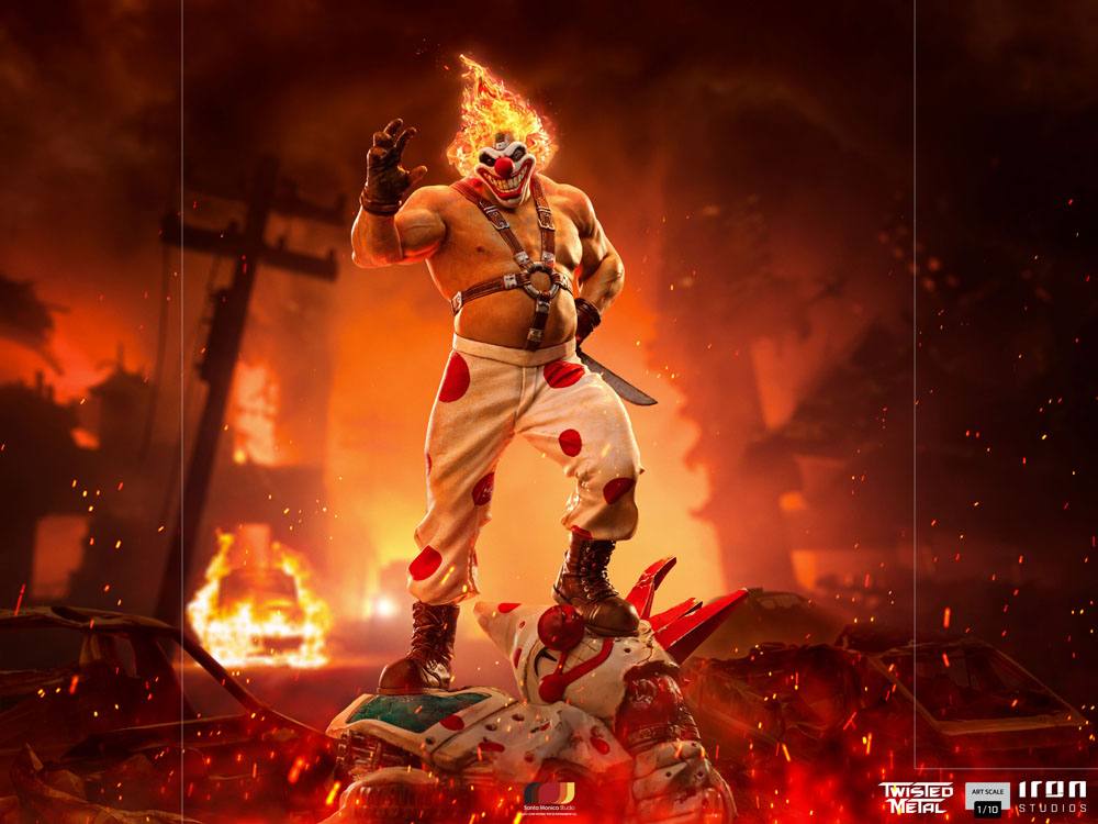 Estátua Art Scale 1/10 Twisted Metal Sweet Tooth 27 cm ( Imagem 3 de 4 ) - Preview