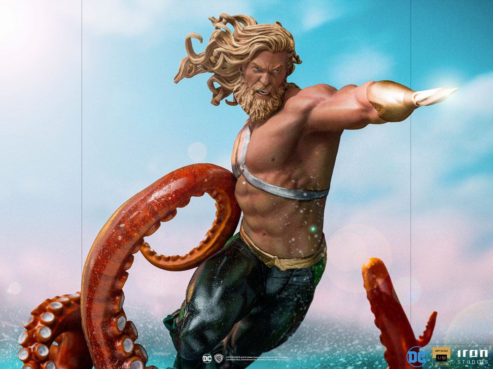Estátua Deluxe Art Scale DC Comics Aquaman 1/10 26 cm ( Imagem 4 de 4 ) - Preview