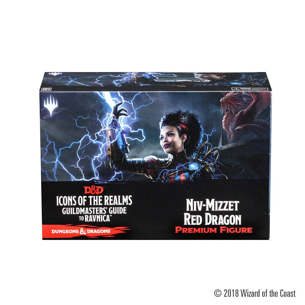 Estátua Dungeons & Dragons Icons of the Realms Guildmasters Guide to Ravnica - Niv-Mizzet Red Dragon ( Imagem 4 de 4 ) - Preview