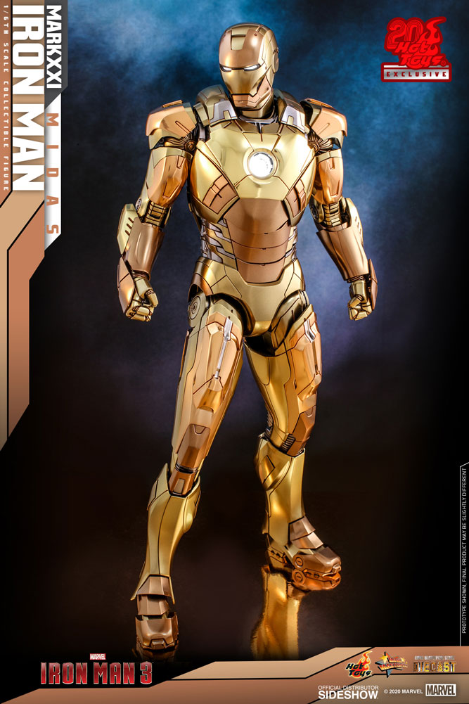 1/6 Scale Iron Man Mark XXI Statue (Midas) Toy Fair Exclusive ( Imagem 2 de 4 ) - Preview