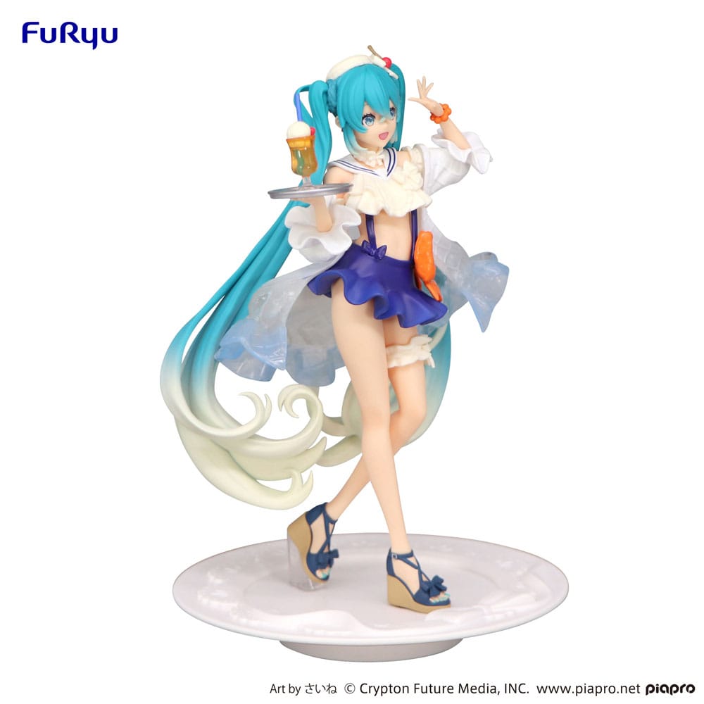 Estátua Hatsune Miku Exceed Creative PVC Statue SweetSweets Series Tropical Juice ( Imagem 2 de 4 ) - Preview