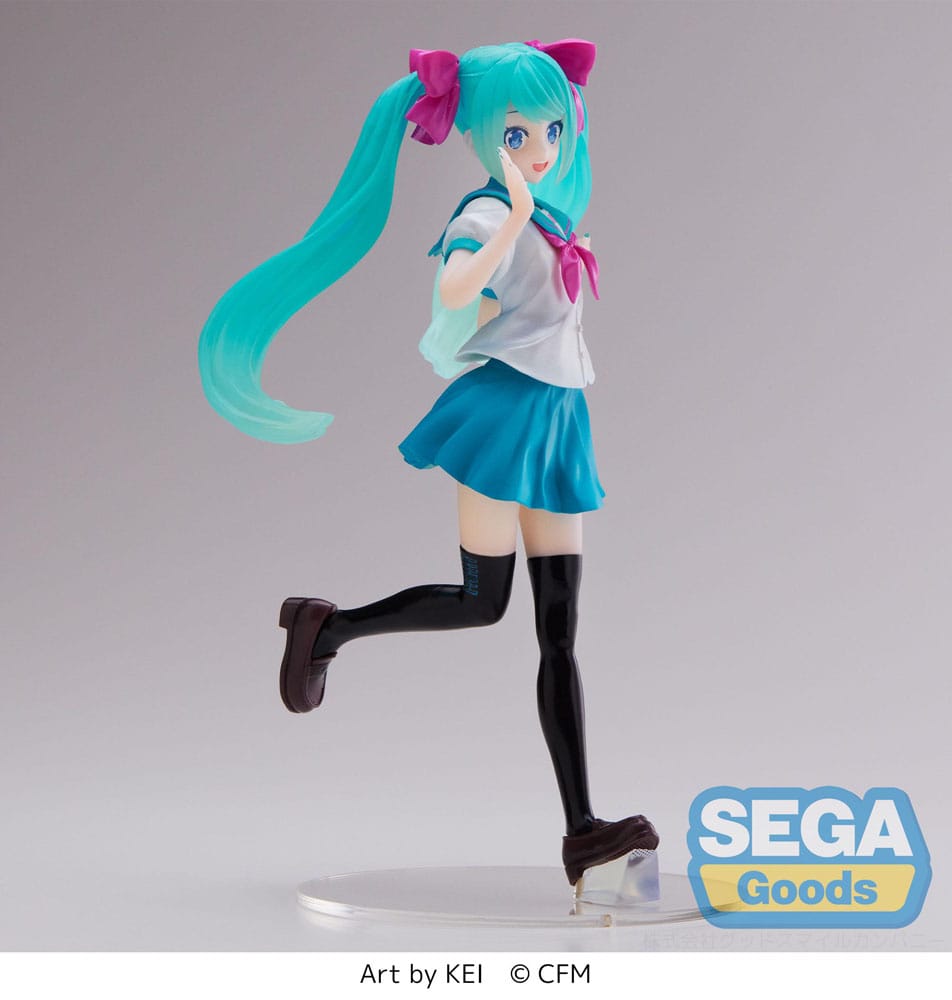 Estátua Hatsune Miku Luminasta PVC Statue Hatsune Miku 16th Anniversary KEI Ver. ( Imagem 2 de 4 ) - Preview