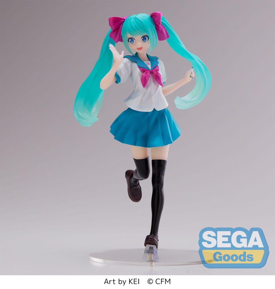 Estátua Hatsune Miku Luminasta PVC Statue Hatsune Miku 16th Anniversary KEI Ver. ( Imagem 3 de 4 ) - Preview