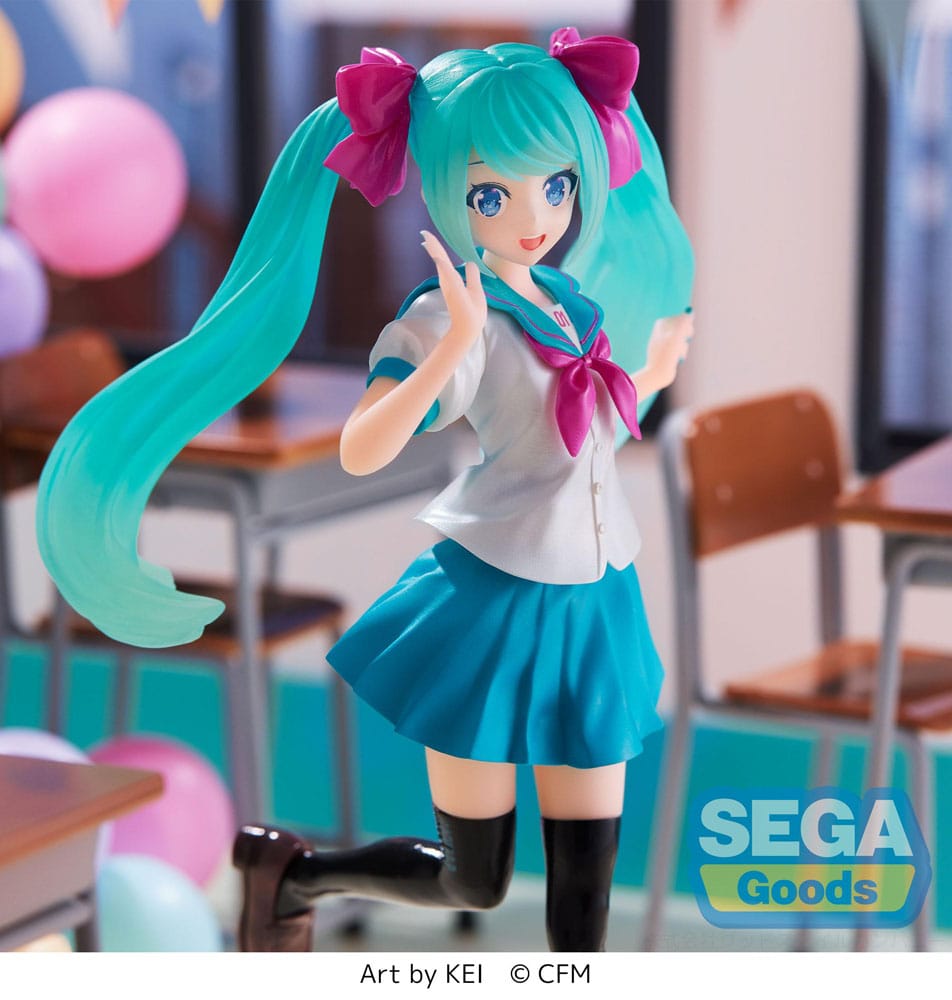 Estátua Hatsune Miku Luminasta PVC Statue Hatsune Miku 16th Anniversary KEI Ver. ( Imagem 4 de 4 ) - Preview