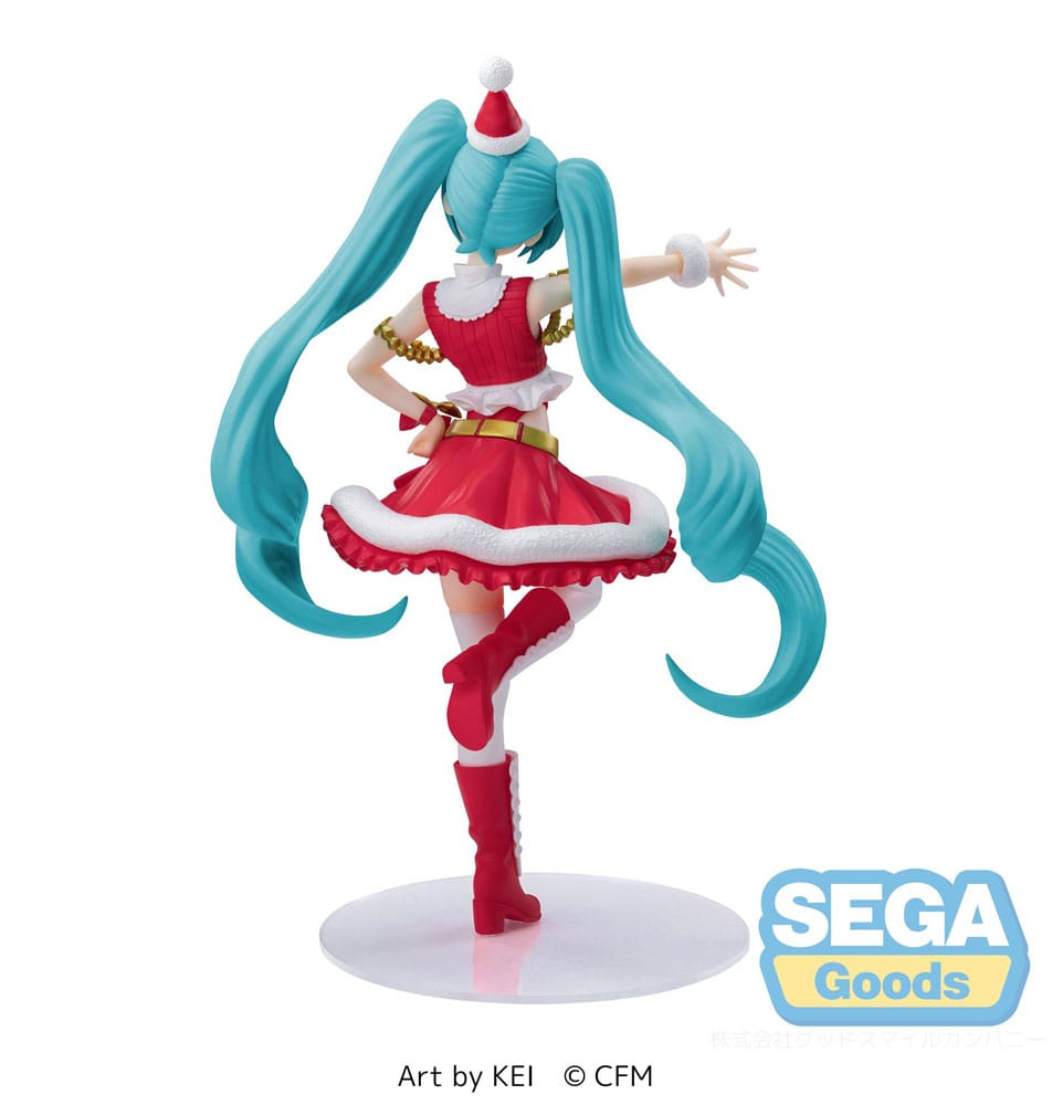 Estátua Hatsune Miku Luminasta PVC Statue Hatsune Miku Christmas 2023 20 cm ( Imagem 3 de 4 ) - Preview