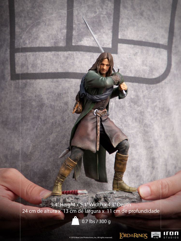 Estátua Lord of the Rings BDS Art Scale 1/10 Aragorn 24 cm ( Imagem 2 de 4 ) - Preview