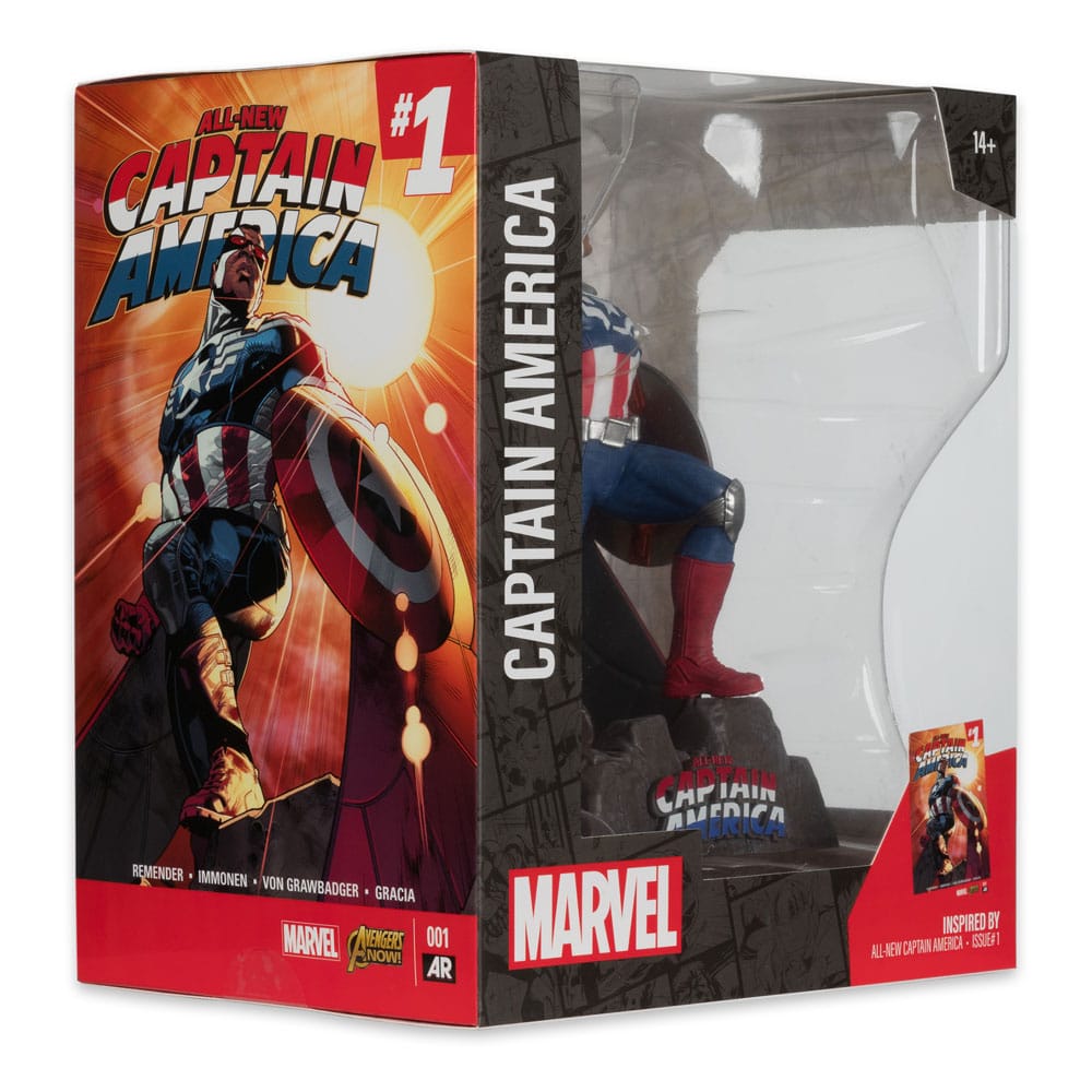 Estátua Marvel Collection 1/10 - Captain America (All-New Captain America #1) ( Imagem 2 de 4 ) - Preview