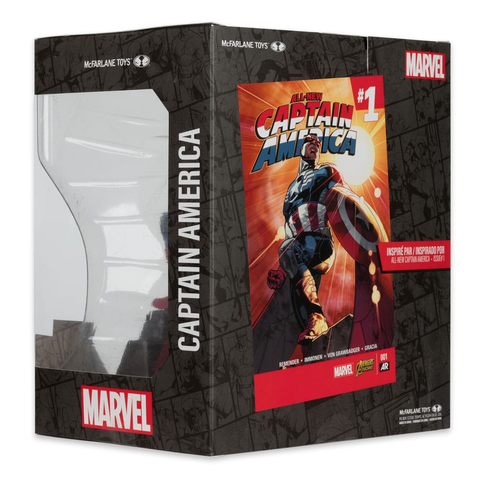 Estátua Marvel Collection 1/10 - Captain America (All-New Captain America #1) ( Imagem 3 de 4 ) - Preview
