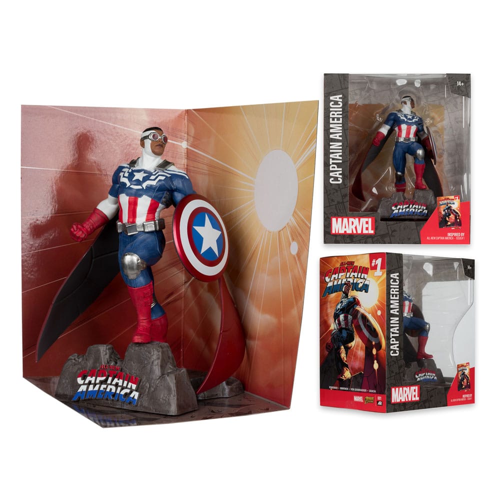 Estátua Marvel Collection 1/10 - Captain America (All-New Captain America #1) ( Imagem 4 de 4 ) - Preview