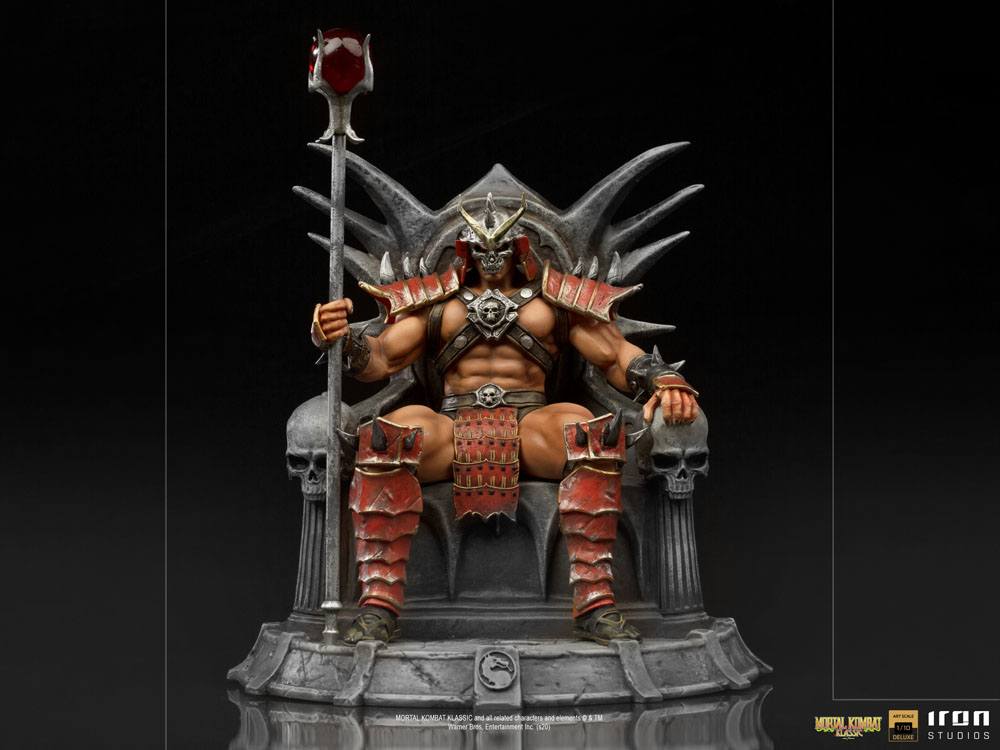 Estátua Mortal Kombat Deluxe BDS Art Scale 1/10 Shao Kahn 25 cm ( Imagem 2 de 4 ) - Preview