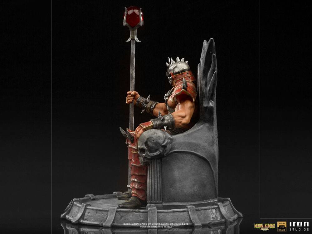 Estátua Mortal Kombat Deluxe BDS Art Scale 1/10 Shao Kahn 25 cm ( Imagem 4 de 4 ) - Preview