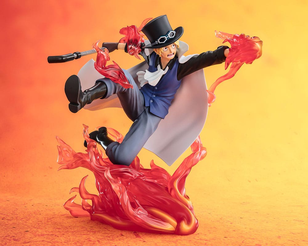 One Piece Figuarts ZERO Extra Battle PVC Statue Sabo Fire Fist Rook Check ( Imagem 2 de 4 ) - Preview