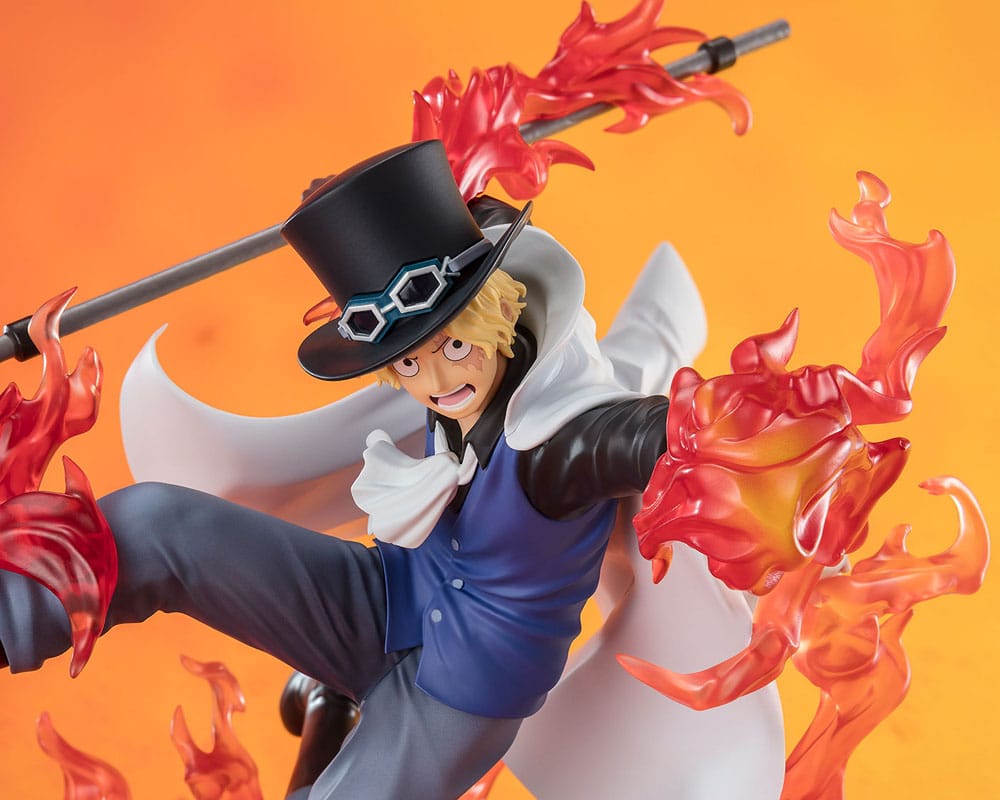 One Piece Figuarts ZERO Extra Battle PVC Statue Sabo Fire Fist Rook Check ( Imagem 3 de 4 ) - Preview