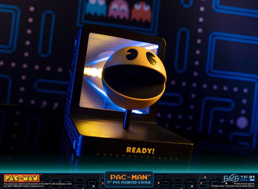 Estátua Pac-Man PVC Statue Pac-Man 18 cm ( Imagem 4 de 4 ) - Preview