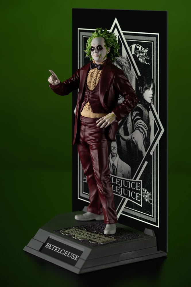 Estátua PVC Beetlejuice Movie Maniacs Beetlejuice 17 cm ( Imagem 2 de 3 ) - Preview