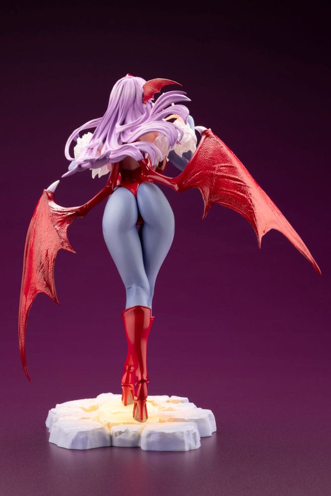 PVC statue of Darkstalkers Bishoujo Morrigan Limited Edition 1/7 scale, 23 cm. ( Imagem 2 de 4 ) - Preview