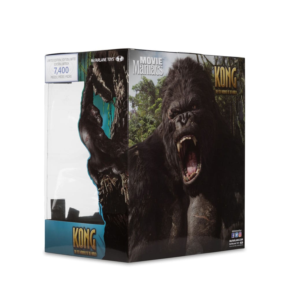 Estátua PVC Movie Maniacs King Kong (2005) - Kong 17 cm ( Imagem 2 de 4 ) - Preview