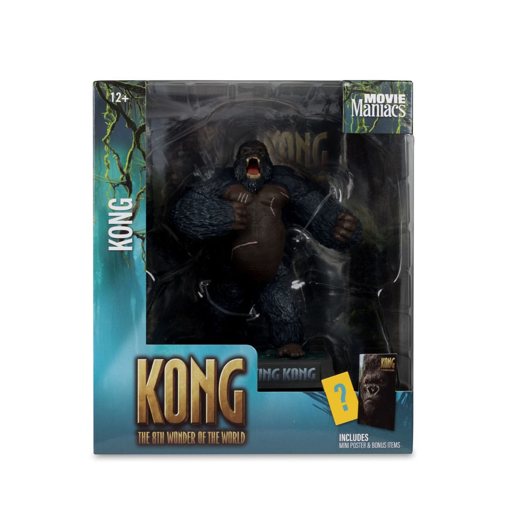 Estátua PVC Movie Maniacs King Kong (2005) - Kong 17 cm ( Imagem 4 de 4 ) - Preview