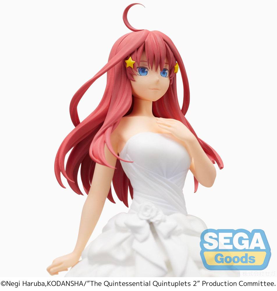 Estátua PVC The Quintessential Quintuplets SPM Itsuki Nakano Bride Ver. 21 cm ( Imagem 3 de 4 ) - Preview